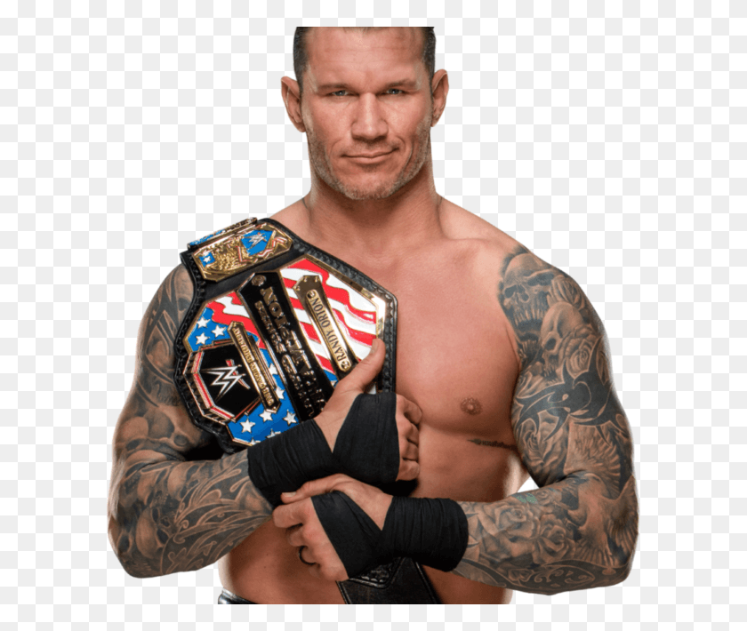 600x650 Randy Orton Photos And Images Randy Orton United States Champion, Skin, Person, Human HD PNG Download