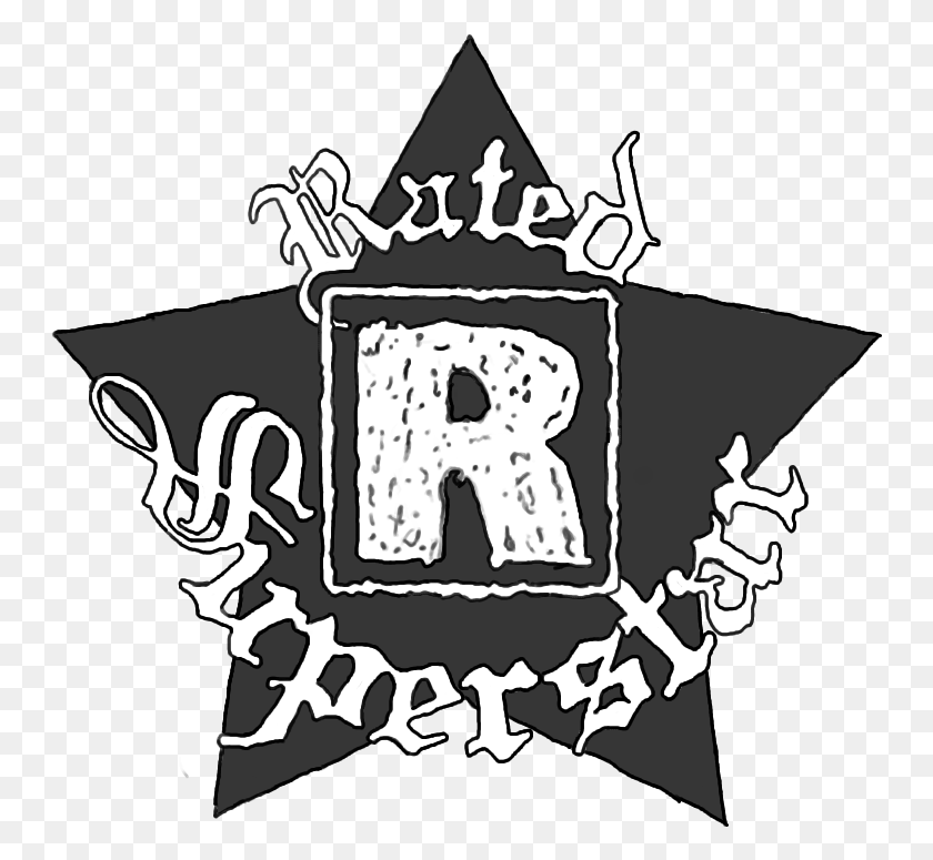 749x715 Descargar Png Randy Orton Rko Wallpaper Wwe Rated R Logotipo, Texto, Símbolo, Alfabeto Hd Png