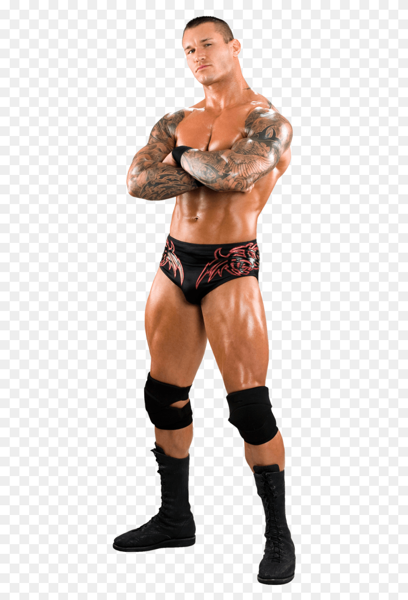 380x1175 Randy Orton Standee Randy Orton Full Body, Clothing, Apparel, Person HD PNG Download