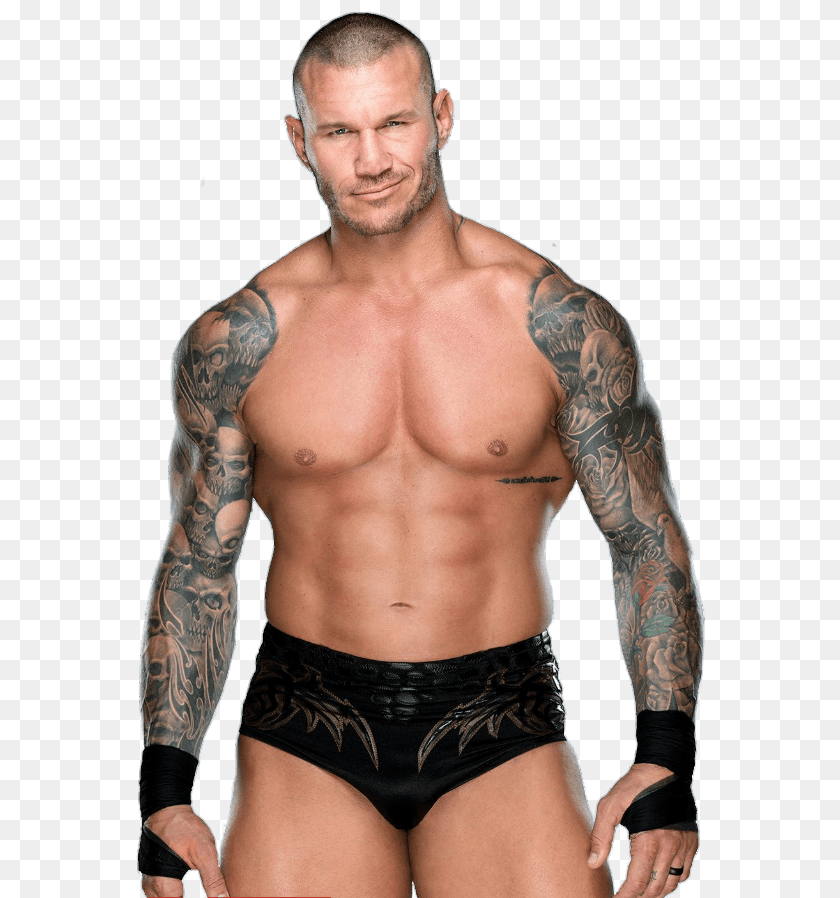 605x898 Randy Orton Transparent Background Arts, Tattoo, Skin, Person, Adult PNG