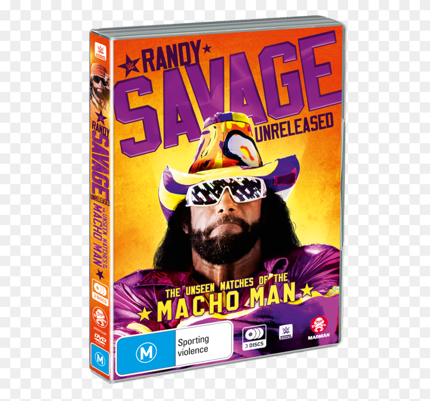 516x724 Descargar Png Randy Savage Unreleased Macho Man Dvd, Poster, Publicidad, Flyer Hd Png