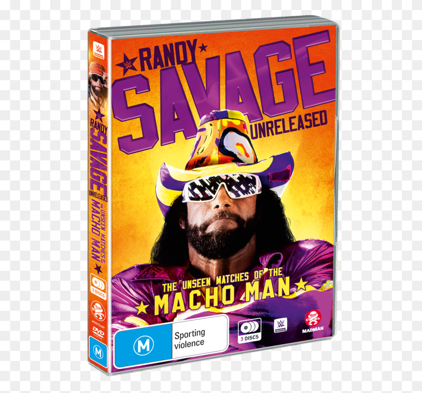 516x724 Рэнди Сэвидж Неизданный Dvd Macho Man, Плакат, Реклама, Флаер Png Скачать