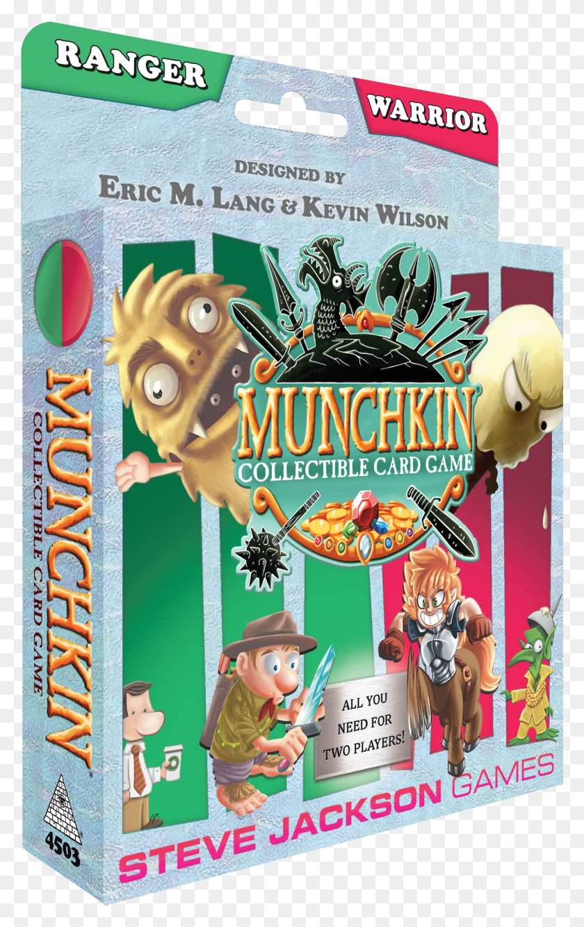 Ranger And Warrior Cover Image Munchkin Ccg HD PNG Download