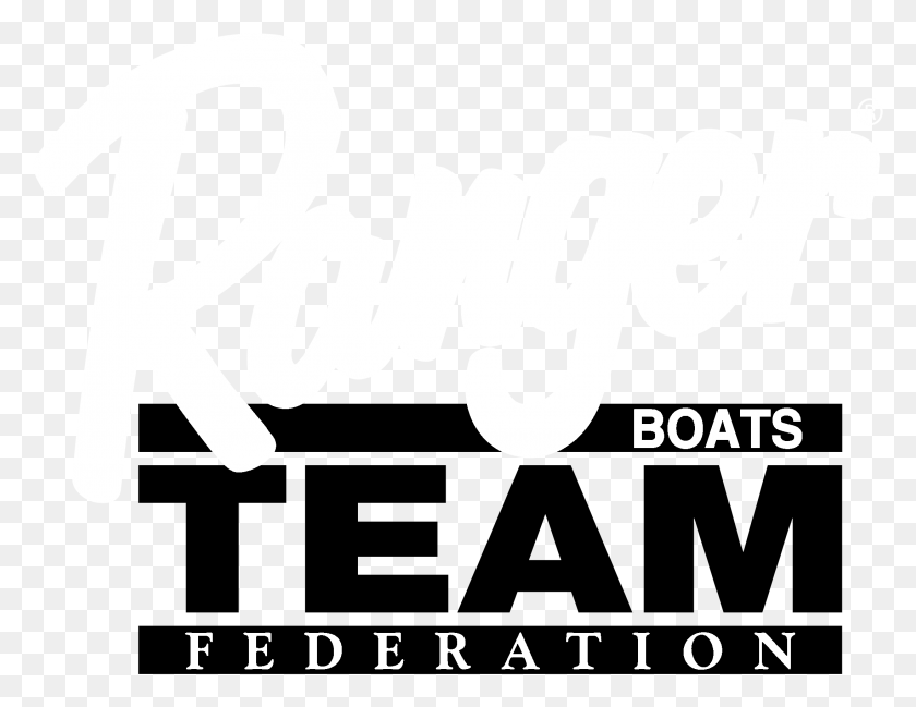 2191x1657 Ranger Boats Team Logo Black And White Ranger Boats, Text, Label, Alphabet HD PNG Download