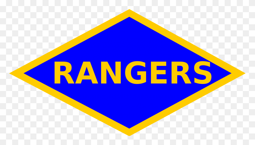 2000x1072 Ranger Patch, Label, Text, Triangle HD PNG Download