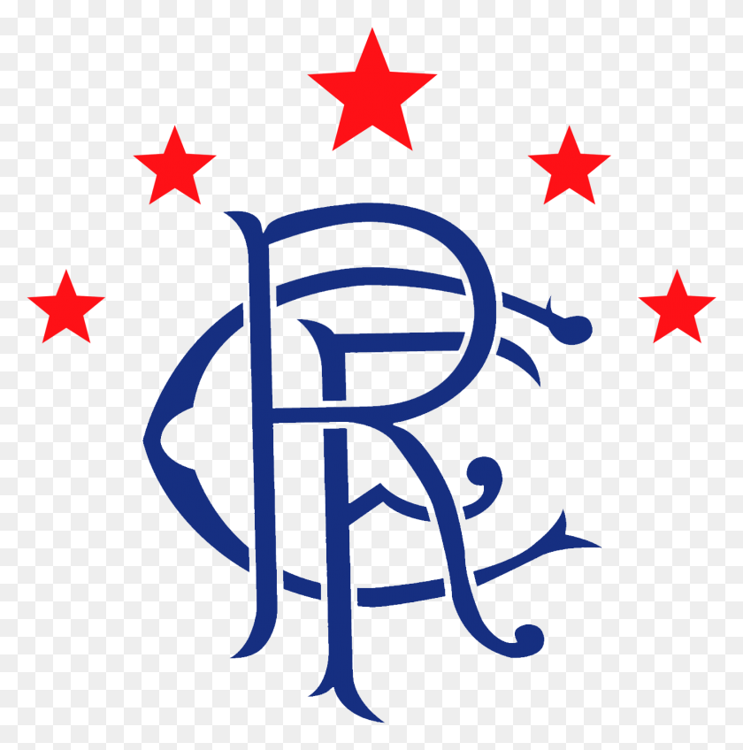 1406x1421 Rangers Fc Logo, Symbol, Star Symbol HD PNG Download