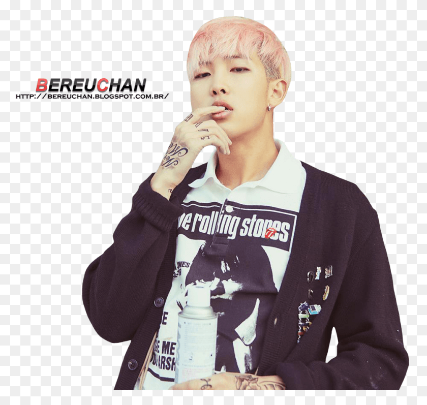 931x880 Rap Monster Render Namjoon The Most Beautiful Moment In Life, Clothing, Apparel, Sleeve HD PNG Download