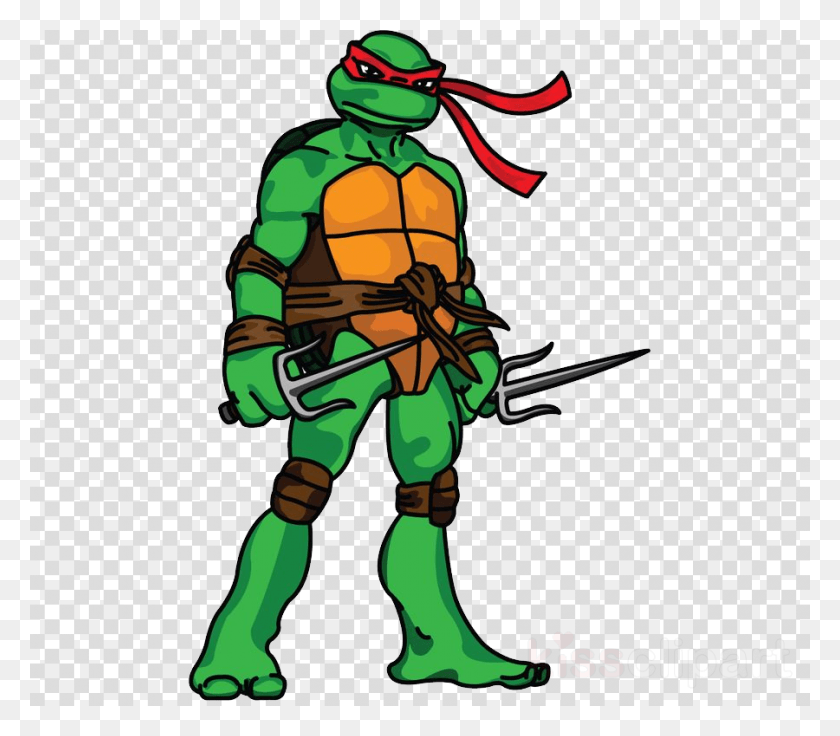 900x780 Raphael Turtles Clipart Raphael Michaelangelo Leonardo Raphael Ninja Turtle Dibujo, Persona, Humano, Casco Hd Png