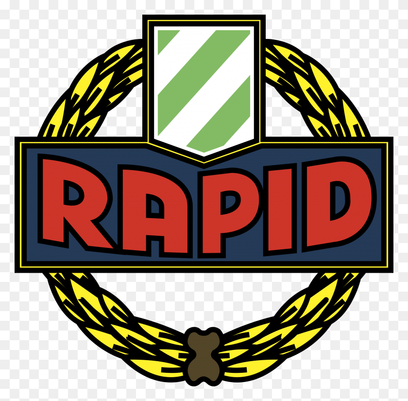 2400x2354 Rapid Logo Прозрачный Sk Rapid Wien, Этикетка, Текст, Логотип Hd Png Скачать