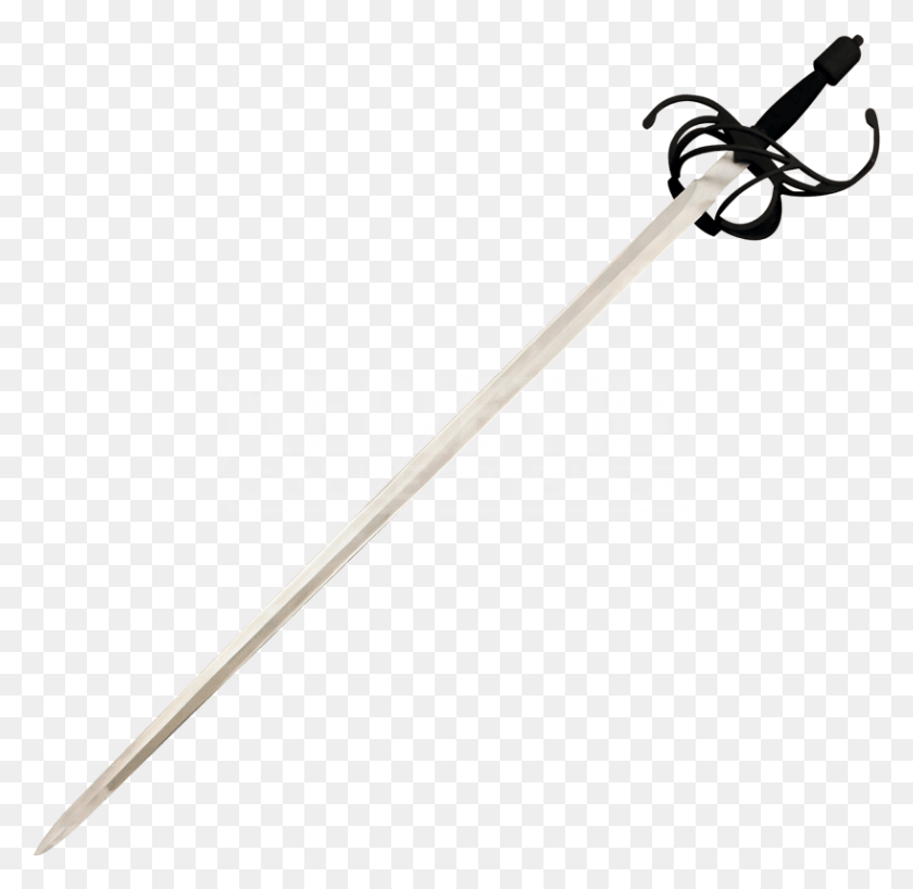 817x794 Rapier Medieval Rapier, Weapon, Weaponry, Sword HD PNG Download