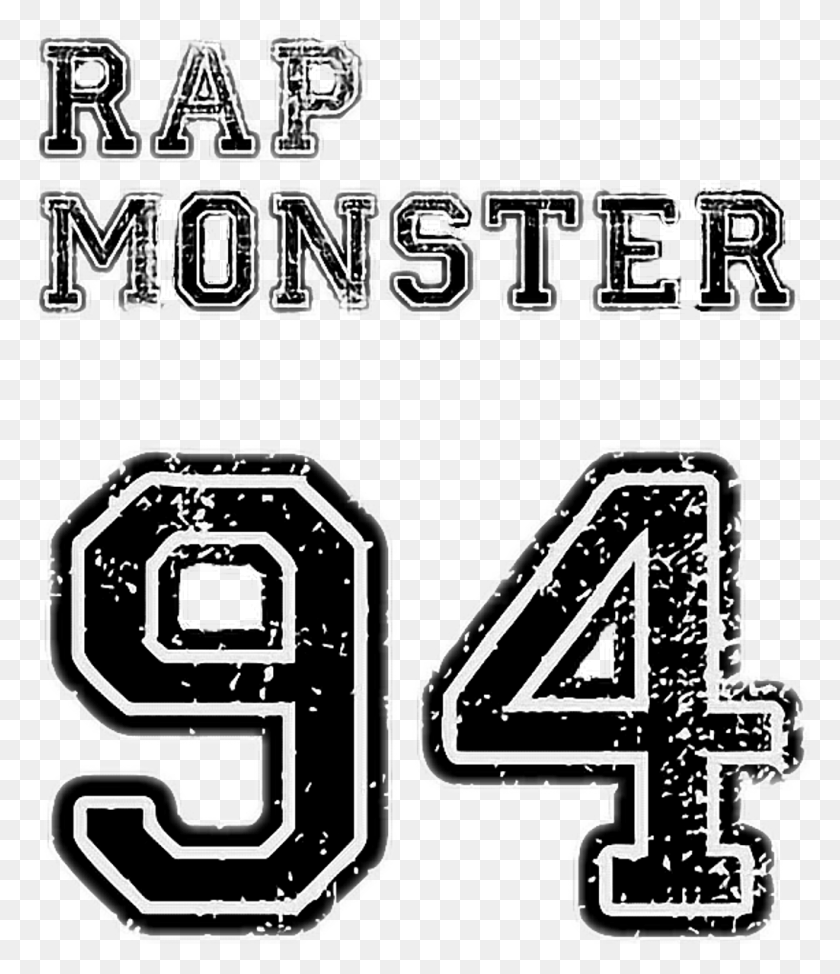1024x1200 Rapmonrapmonster Kimnamjoon Bts Freetoedit Rap Monster, Text, Alphabet, Label HD PNG Download