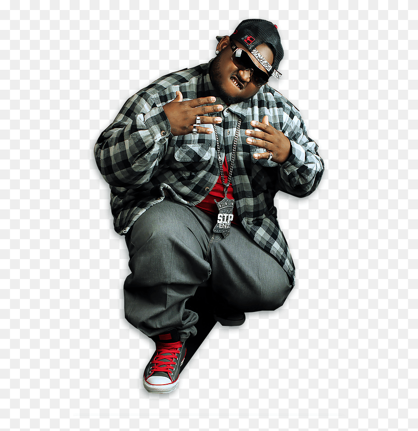 548x805 Rapper Trill Will Gold Grill Was Born Willie Rutherford Sitting, Clothing, Apparel, Shoe HD PNG Download