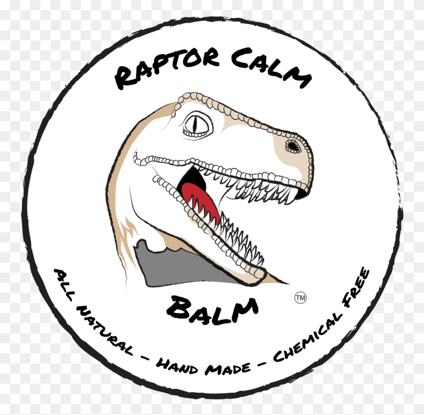 760x762 Иллюстрация Бальзама Raptor Calm Balm, Рептилия, Животное, Динозавр Hd Png Скачать