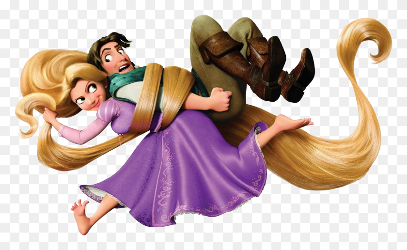 1645x963 Rapunzel And Flynn, Clothing, Apparel, Person HD PNG Download