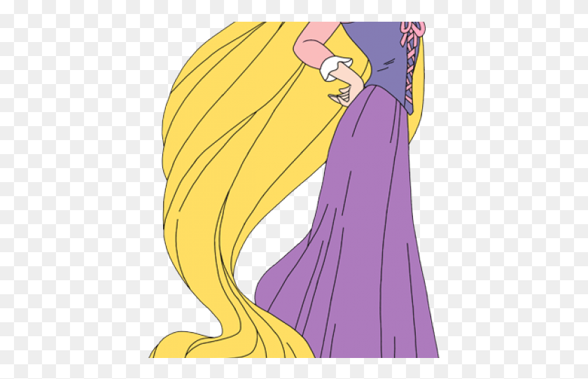 419x481 Rapunzel Clipart Tangled The Series Cartoon, Clothing, Apparel, Plant HD PNG Download