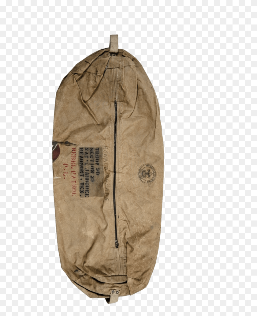 793x989 Rare Hand Painted Boy Scout Duffle W Confederate Flag, Sack, Bag, Khaki HD PNG Download