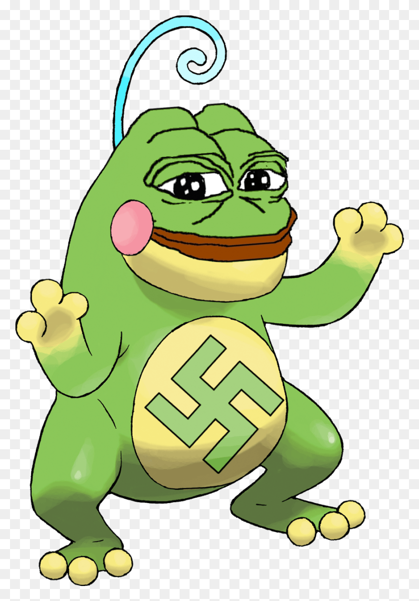 873x1281 Rare Pepetoed Appeared Dat Boi Pepe Transparent, Green, Elf, Symbol HD PNG Download