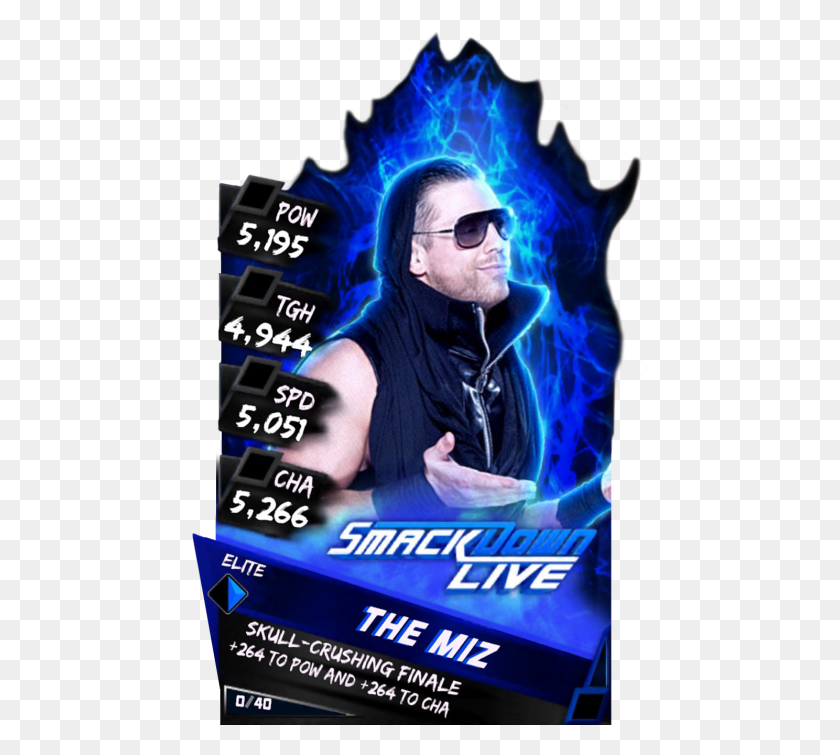 457x695 Rare Themiz Wwe Supercard Ultimate Cards, Sunglasses, Accessories, Accessory HD PNG Download