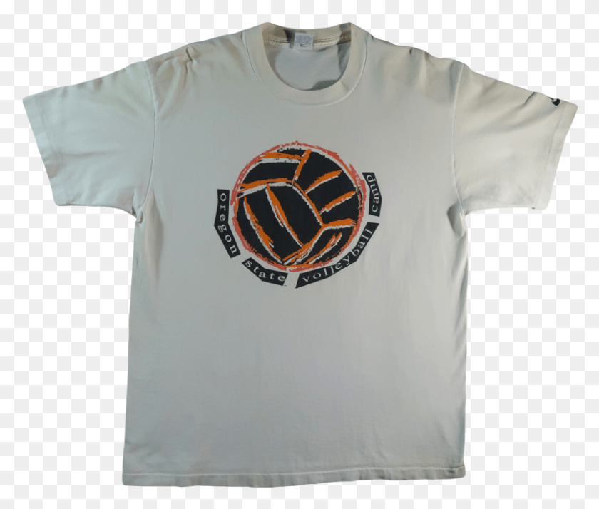 804x675 Descargar Pngrare Vintage Nike T Shirt 80S 90S Tee Símbolos De La Paz, Ropa, Camiseta, Camiseta Hd Png