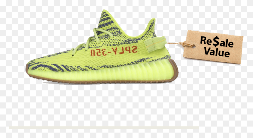 1005x513 Rarity Check Most Popular Adidas Yeezys Today Yeezy Boost 350 V2 Semi Frozen Yellow Raffle, Shoe, Footwear, Clothing HD PNG Download