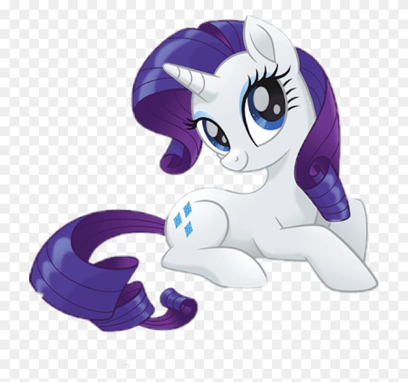 719x727 Rarity Sticker My Little Pony, Purple, Graphics HD PNG Download