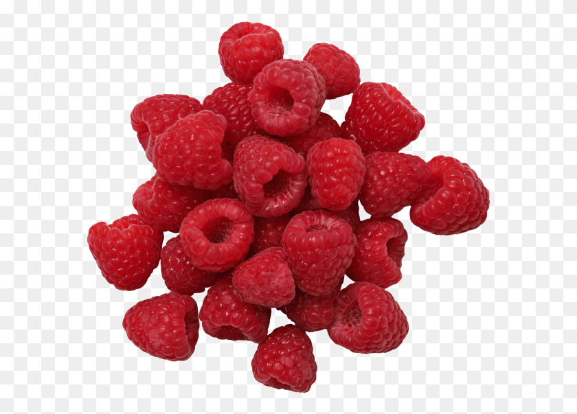 589x543 Raspberries Frutti Di Bosco, Raspberry, Fruit, Plant HD PNG Download