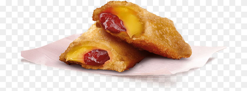 Raspberry Custard Pie Maccas, Dessert, Food, Pastry, Sandwich Sticker PNG