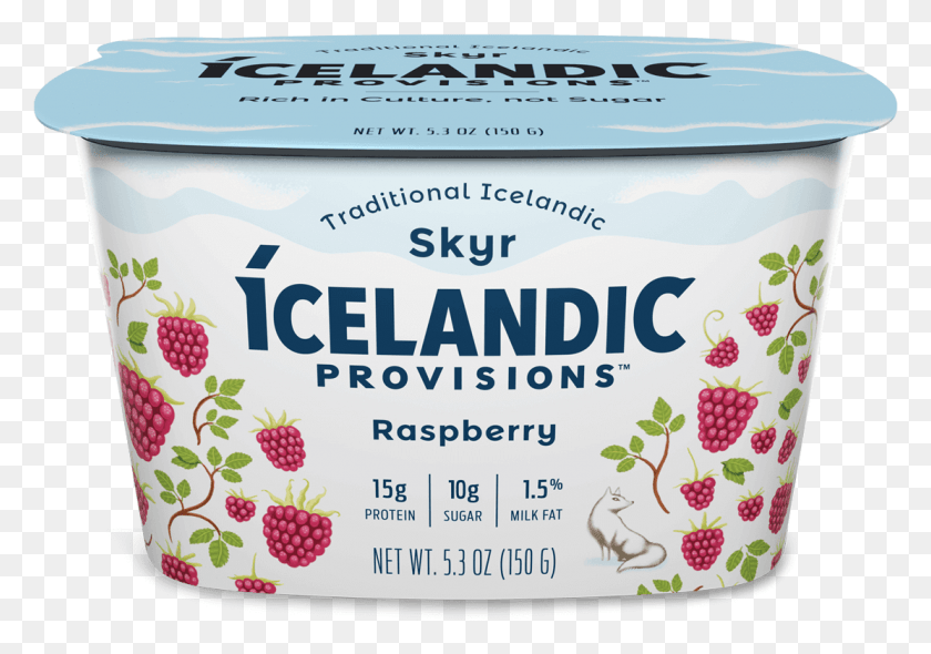 1111x755 Raspberry Skyr Icelandic Provisions Key Lime, Food, Dessert, Yogurt HD PNG Download