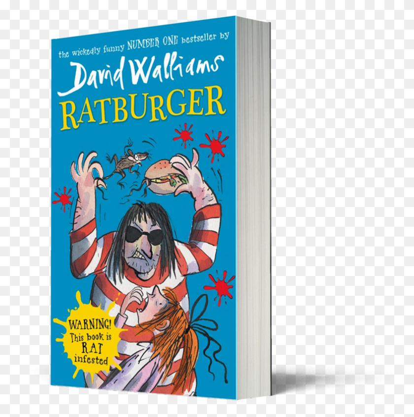 786x793 Ratburger David Walliams Ratburger Book, Person, Human, Poster HD PNG Download