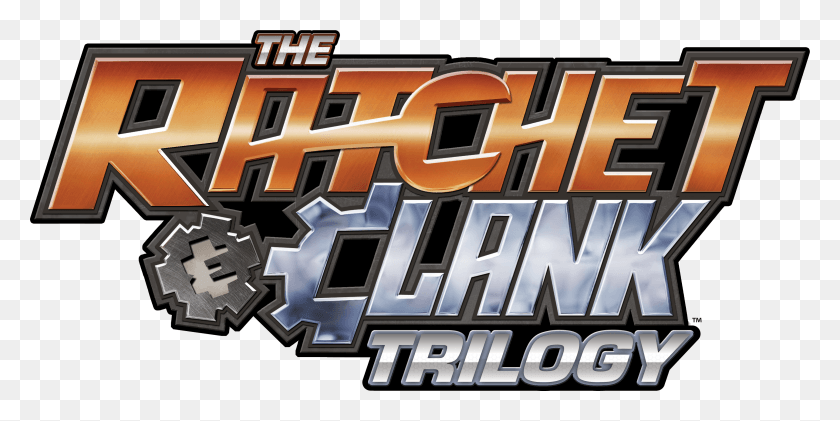 3351x1553 Ratchet Amp Clank Trilogy Ratchet And Clank Logo HD PNG Download