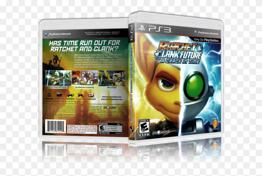 600x504 Descargar Png Ratchet And Clank Future Ratchet And Clank A Crack, Disco, Dvd, Electrónica Hd Png