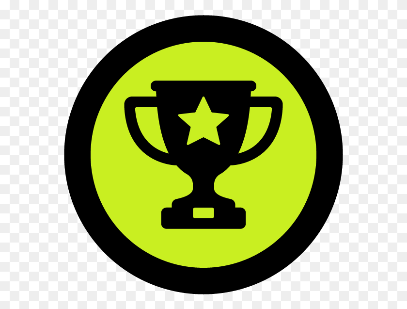 577x577 Rated Best In Class Prize Icon, Trophy HD PNG Download