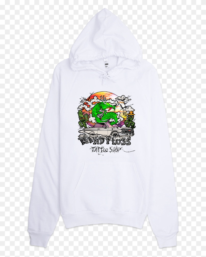 625x985 Ratfink Hoodies White Sweatshirt, Clothing, Apparel, Sleeve HD PNG Download