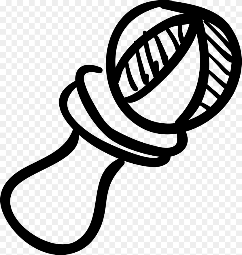 930x980 Rattle Hand Drawn Baby Toy Baby Toy Vector Rattle, Electrical Device, Microphone, Smoke Pipe Transparent PNG