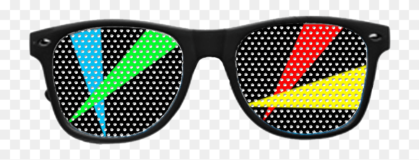 726x261 Rave Polka Dot, Glasses, Accessories, Accessory HD PNG Download
