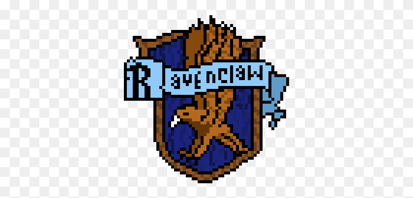 337x343 Ravenclaw, Text, Rug, Graphics HD PNG Download