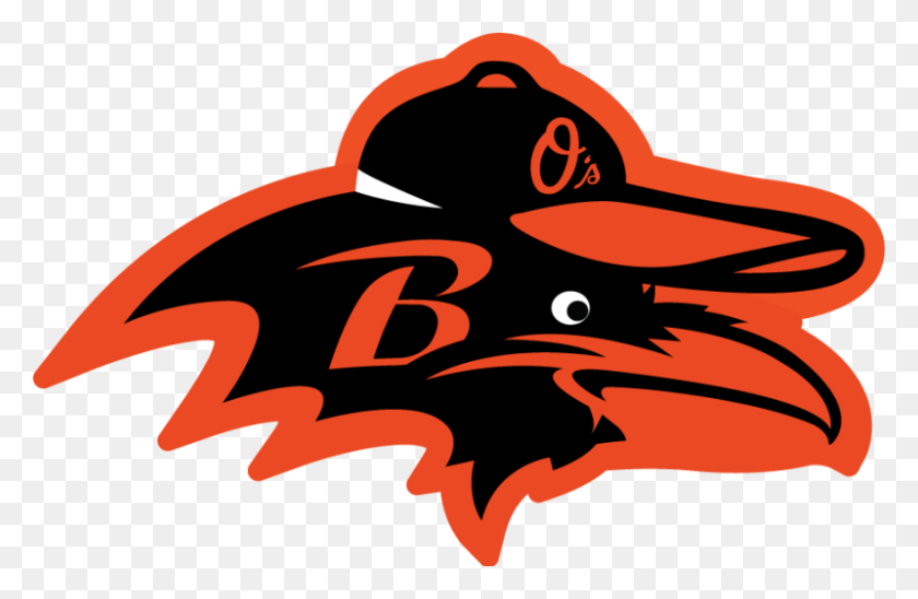 800x501 Descargar Png Ravens Amp O39S All City Logo Baltimore Ravens Concept Logo, Texto, Almohada, Cojín Hd Png