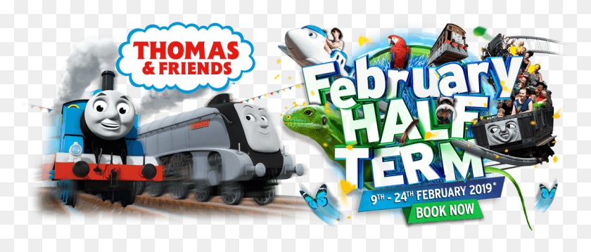 1119x429 Ravensburger Thomas Amp Friends Puzzles Thomas And Friends, Wheel, Machine, Person HD PNG Download