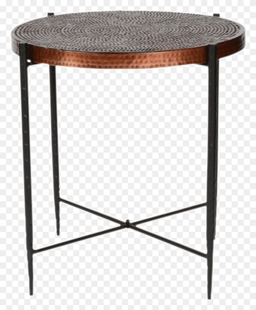 870x1067 Ravi Copper End Table Наружный Стол, Мебель, Журнальный Столик, Столешница Hd Png Скачать