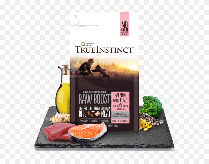 600x600 Raw Boost Adult Cat Salmon With Tuna True Instinct Free Range Chicken Raw Boost For Puppies, Plant, Produce, Food HD PNG Download