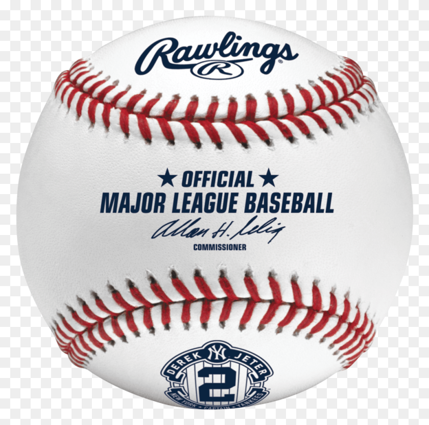 961x952 Rawlings 2014 Derek Jeter Retirement Official Baseball Major League Baseball, Team Sport, Sport, Team HD PNG Download