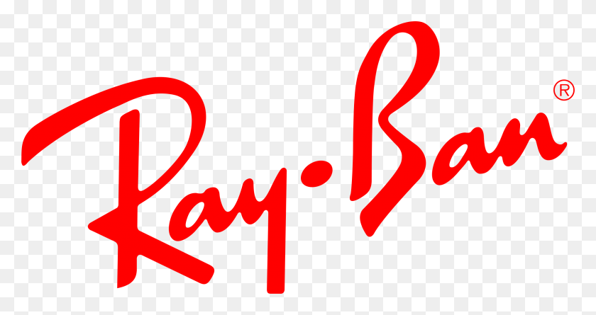 2330x1152 Ray Ban Logo 2018 Ray Ban, Symbol, Trademark, First Aid HD PNG Download