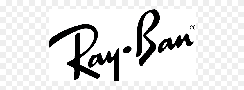 508x253 Rayban 01 Ray Ban Logo Vector, Text, Handwriting, Calligraphy HD PNG Download