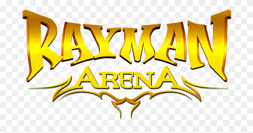 2320x1142 Логотип Rayman Arena Логотип Arena Gif, Текст, Алфавит, Этикетка Hd Png Скачать