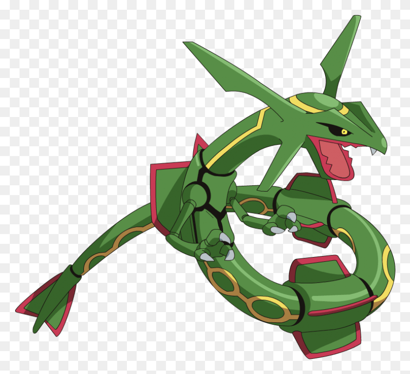 791x717 Rayquaza Png / Rayquaza Png