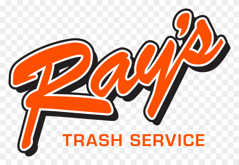 800x534 Rays Logo Ray39s Trash Service, Text, Symbol, Trademark HD PNG Download