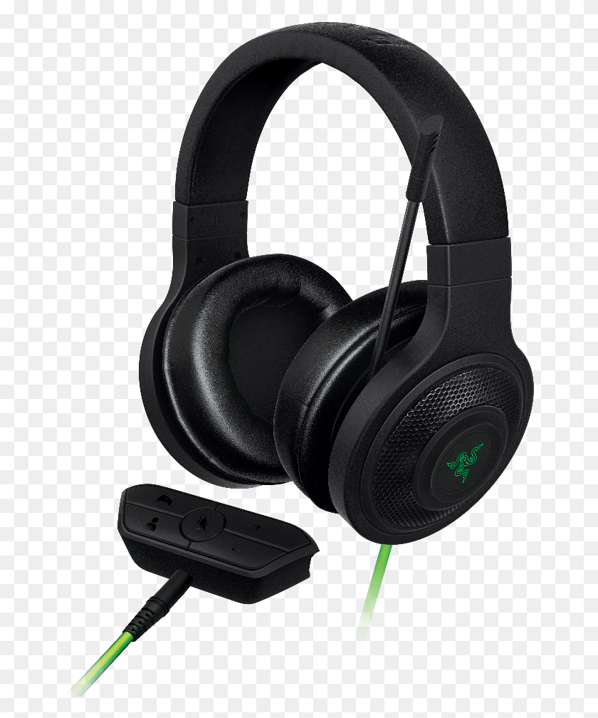 661x948 Razer Announces Next Generation Gaming Headset For Razer Kraken Xbox One, Electronics, Headphones HD PNG Download