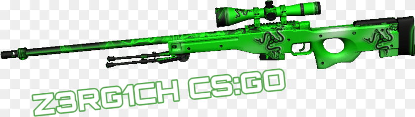 994x281 Razer Csgo Assault Rifle, Firearm, Gun, Weapon Sticker PNG