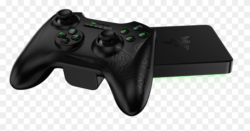 1857x914 Razer Forge Tv Android Tv With Controller, Electronics, Gun, Weapon HD PNG Download