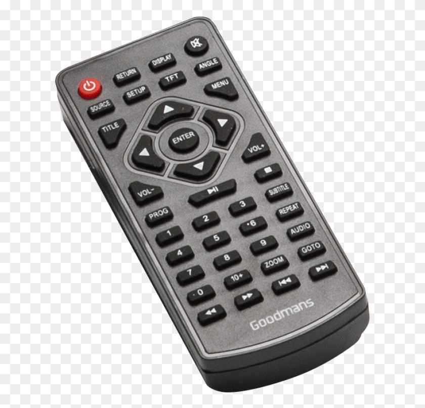 625x747 Rc Goodmans Tv Remote, Remote Control, Electronics HD PNG Download